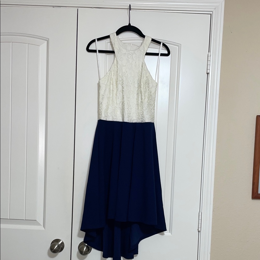 B Darlin White Lace Dress